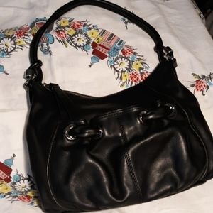 B Makowsky Slipknot Bucket Bag